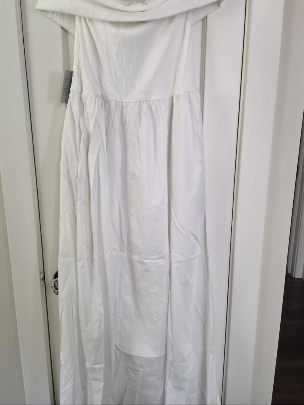 Love By Design White Off-the-Shoulder Maxi Dress - Picture 9 of 13